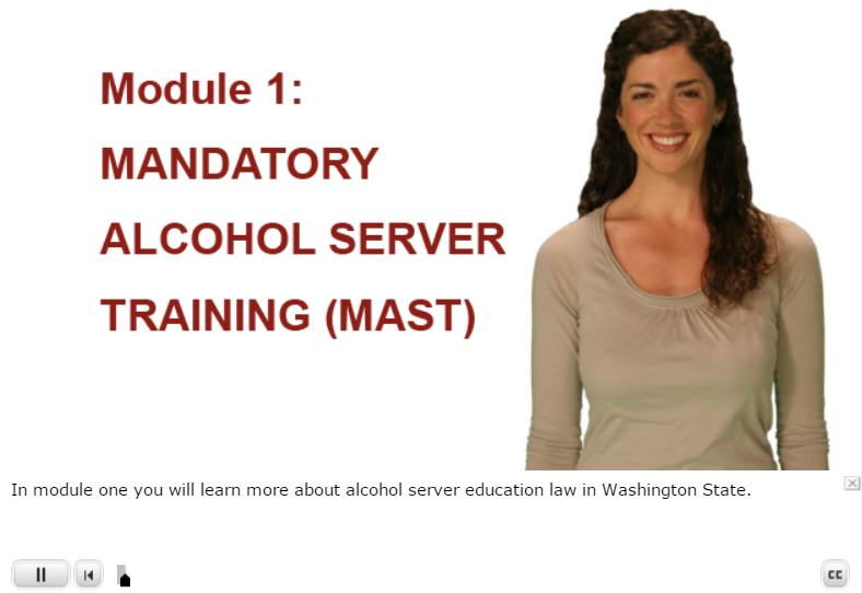 Mandatory Alcohol Server Training for Washington State